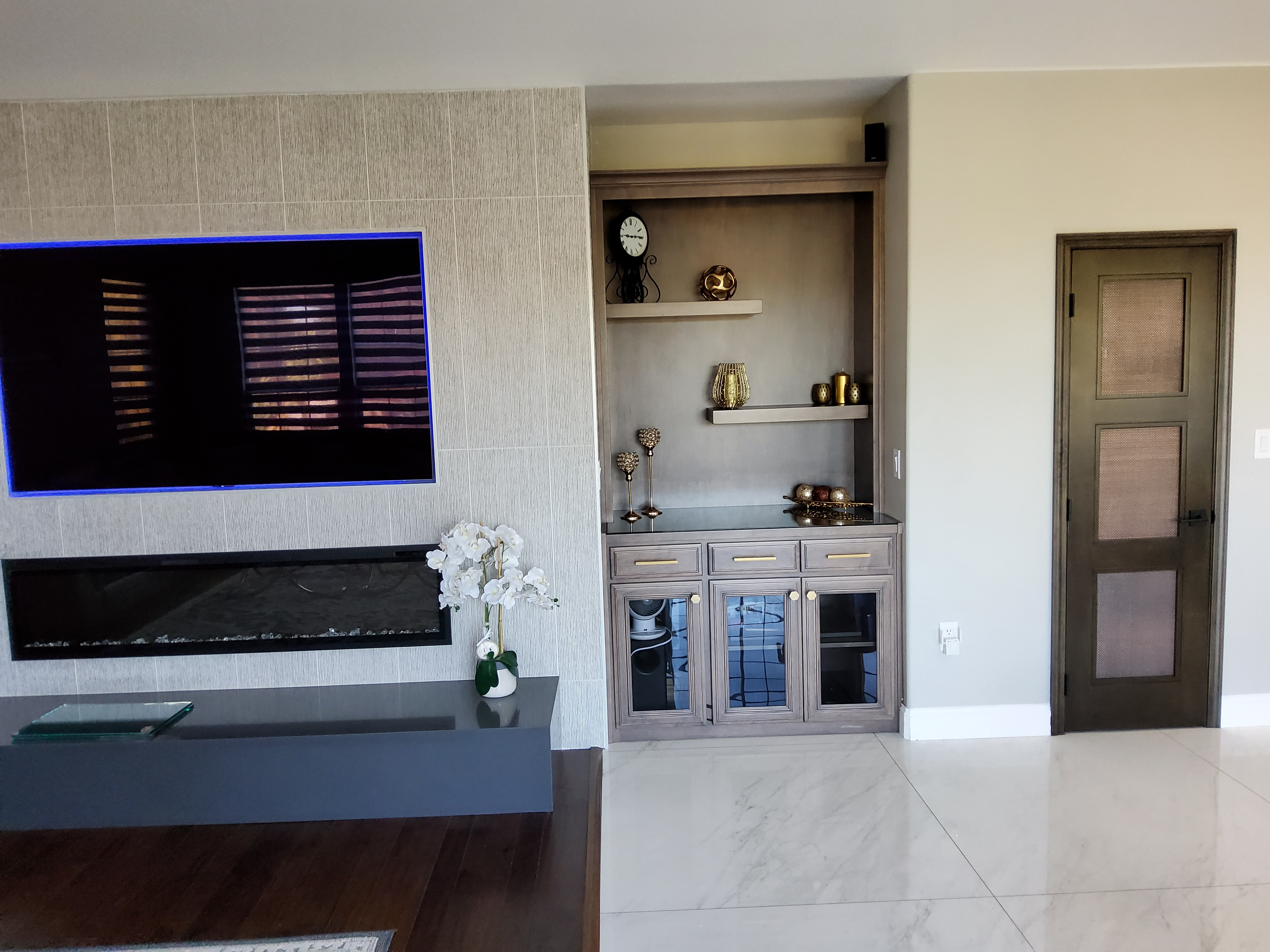 Built-Ins Refinished - after refinishing